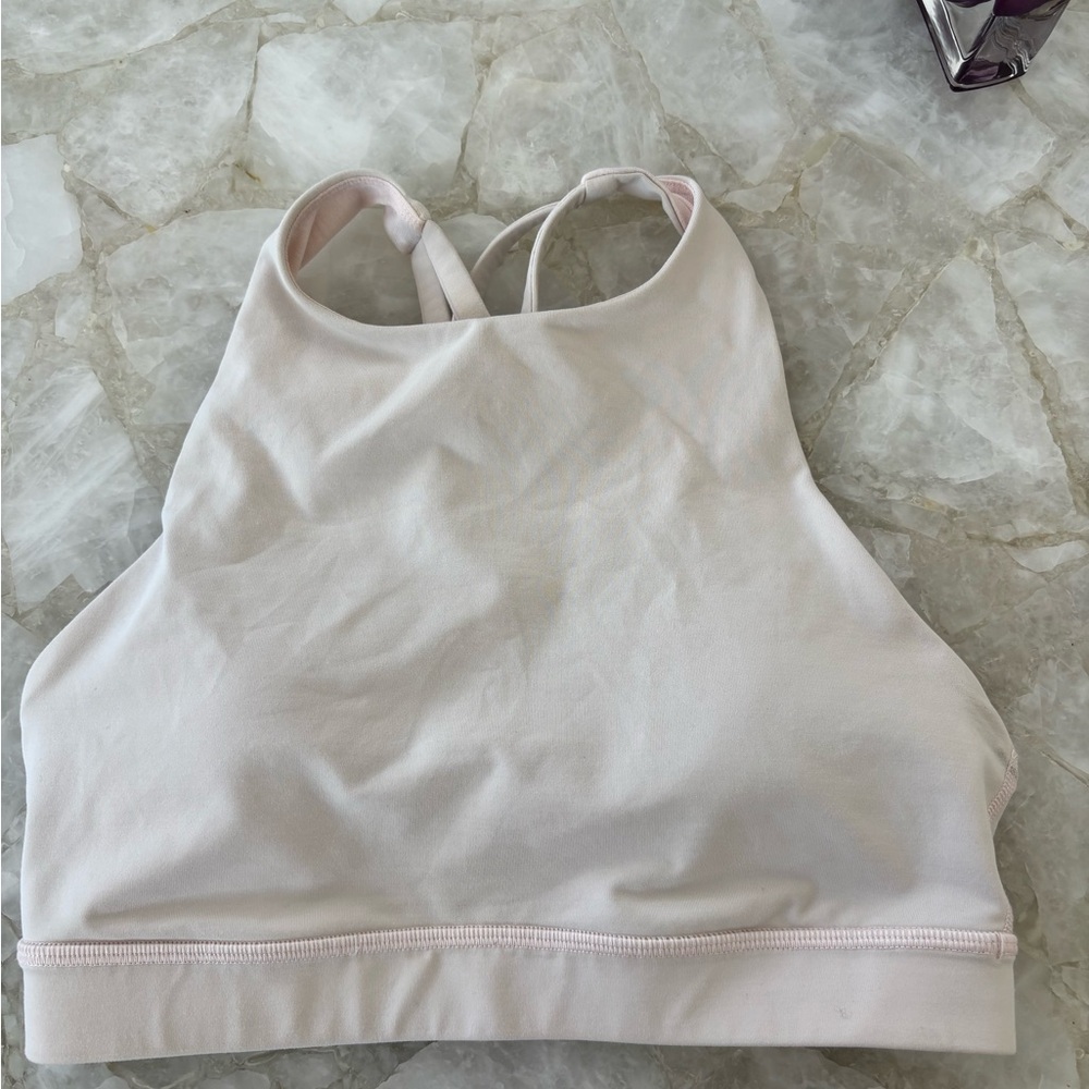 Lululemon Athletica Light Pink Sports Bra